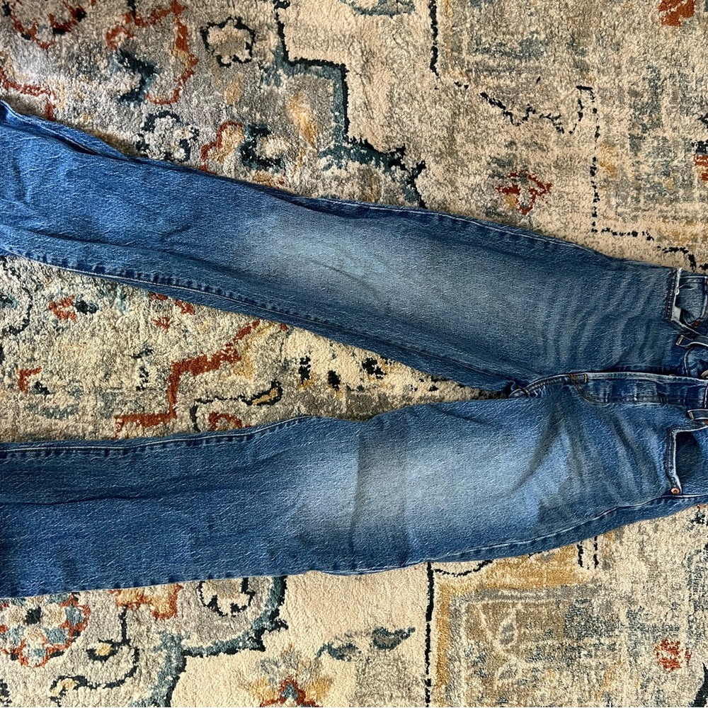 levi ribcage straight jeans